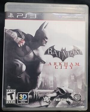 Batman Arkham City (PS3 PlayStation 3 2011) With Manual